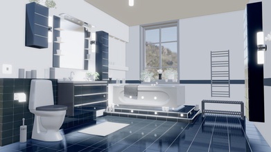 3d, casa de banho 03 - comprar royalty free 3d modelo giimann b2fa3d1 detalhados interior 3d print model - Mito3D