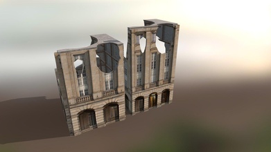 3d destroyed buildings - download free model rayzn bfbfa57 3d print model - Mito3D
