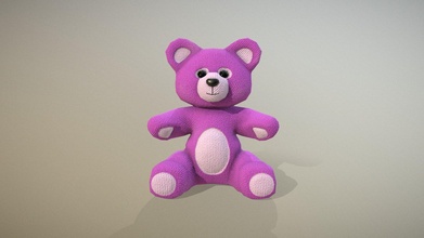 3d modelo Urso pelúcia Comprar realeza livre Gabriel quintana gabrielquintana bebê criança brinquedo crianças mamífero suave Toque pele urso Teddy 3d print model - Mito3D