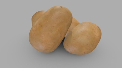 3d potato fruits - buy royalty free model chandrarati 7fc3247 3d print model - Mito3D