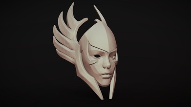 3d yazdırılabilir Ortaçağa ait kask maske 6 satın almak telif Bedava model zstuff rumpelstiltskin 552639e 3d print model - Mito3D
