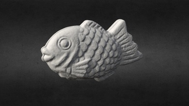 3d scanned japanese taiyaki printable - buy royalty free model ideabeans b00d4a0 3d print model - Mito3D