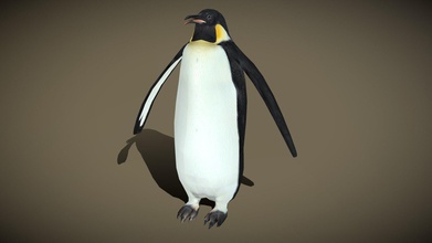 3drt selvaggio animali pinguino acquistare royalty gratuito 3d modello 3drtcom 8a87a1b 3d print model - Mito3D