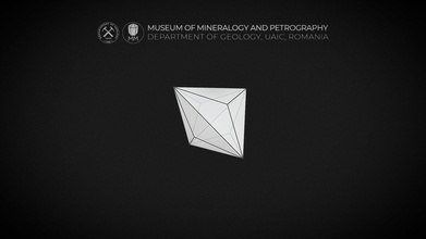 42 trigon tritetrahedron tristetraedro 3d modello Museo mineralogia petrografia uaic mineralogypetrographymuseum 45cc739 3d print model - Mito3D