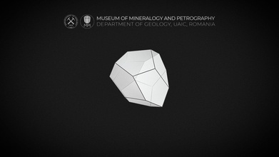 48 pentagon tritetrahedron tétartoïde 3d modèle musée minéralogie pétrographie uaic mineralogypetrographymuseum 368f2e7 3d print model - Mito3D