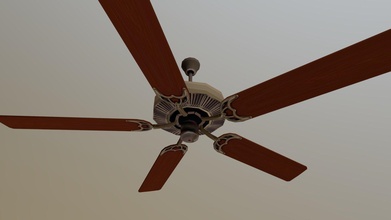 52 Bloxwood Renacimiento techo ventilador descargar gratis 3d modelo ceilingfans94 57091b0 3d print model - Mito3D