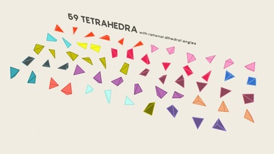 59 tetrahedra - 3d model quanta magazine quantamagazine 5ee579c 3d print model - Mito3D