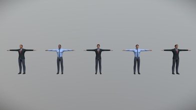 5 maschio avatar 3d modello sumeet arora lsrightbrain 257b098 3d print model - Mito3D