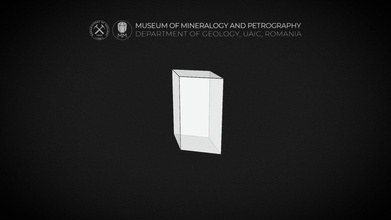 5 rhombic prism - 3d model museum mineralogy petrography uaic mineralogypetrographymuseum 7d0e99e 3d print model - Mito3D