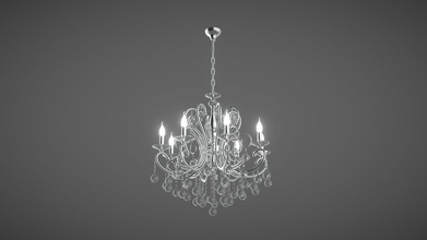 708084 elegante osgona chandelier - download free 3d model skover d22f962 3d print model - Mito3D
