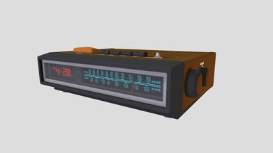80's digital relógio 3d modelo mafon2 acee9c4 3d print model - Mito3D