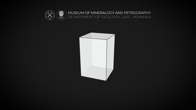 8 tetragonal prism - 3d model museum mineralogy petrography uaic mineralogypetrographymuseum 516a09f 3d print model - Mito3D