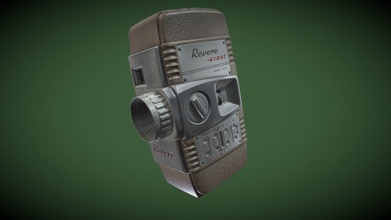 8mm vidéo caméra 3d modèle Wisconsin criminalité laboratoire wscl cc58820 3d print model - Mito3D