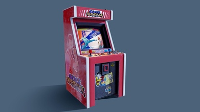 90's arcade machine - 3d model rafaelscopel 6679deb 3d print model - Mito3D