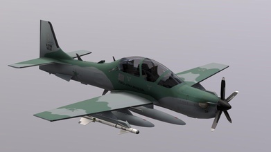 a-29b super tucano fab - buy royalty free 3d model simaoelis espf 316b2cd 3d print model - Mito3D