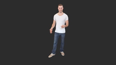 aaron posed 001 - casual standing 3d man buy royalty free model renderpeople 4afc8e6 3d print model - Mito3D