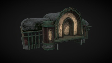 abandoned theatre - download free 3d model xavier toomer xtoomer 610af6b 3d print model - Mito3D