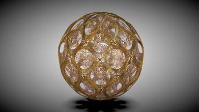 abstract sphere - download free 3d model flowartdesign f690a68 3d print model - Mito3D