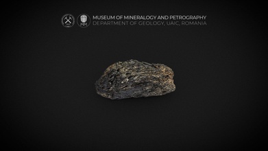 aciculaire cristaux stibnite 3d modèle musée minéralogie pétrographie uaic mineralogypetrographymuseum 00a0c18 3d print model - Mito3D