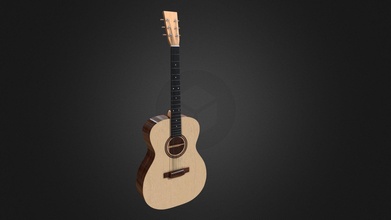 acoustic guitar - download free 3d model slobang 828beb6 3d print model - Mito3D
