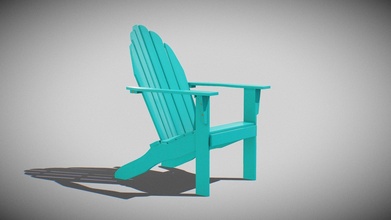 adirondeck chair painted - buy royalty free 3d model sr surajrai18sr 048a7fb 3d print model - Mito3D