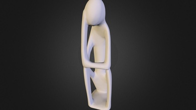 african figure - buy royalty free 3d model 4visualization a615a32 3d print model - Mito3D