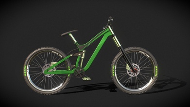 afterburner downhill mountainbike - download free 3d model mattnugent e3cd36c 3d print model - Mito3D