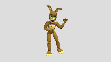 Afton Hase download frei 3d Modell Glitchtrap gtrap fbc6aab 3d print model - Mito3D