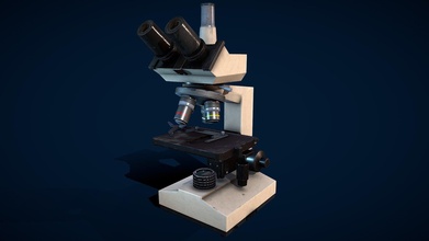 alt medizinisch Mikroskop 3d Modell Peter Hanson phanson94 27f63a8 3d print model - Mito3D