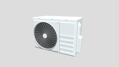 air conditioner - buy royalty free 3d model ed+ edplus 6a086f7 3d print model - Mito3D