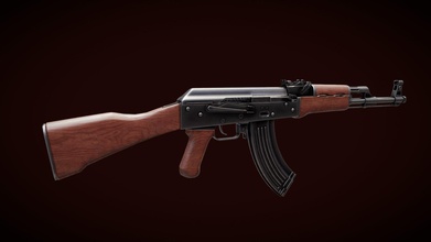 ak-47 rigged poly pbr - buy royalty free 3d model d2epetto 7ccfec7 3d print model - Mito3D