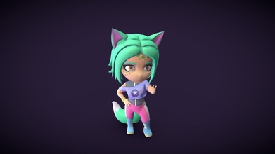 ake gamusauro oc 3d modelo gurimahou 7abd6b4 3d print model - Mito3D