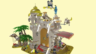 Aladdin lego idées 3d modèle awesomeclub siuliano 0d6d186 3d print model - Mito3D