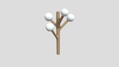 albero palle luminose - download free 3d model valentina girelli vgirel21 850843d 3d print model - Mito3D