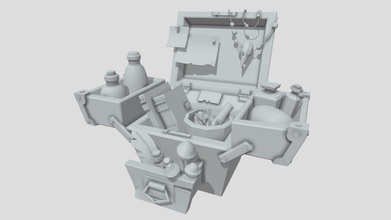 alchimista tronco 3d modello franmakesart 72f524f 3d print model - Mito3D