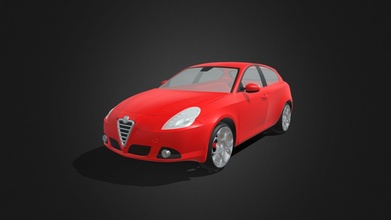 alfa Romeo giulietta 2010 download frei 3d Modell 3ddomino 32a03e4 3d print model - Mito3D