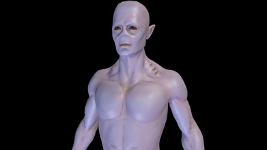 alien-ish anatomy practice - download free 3d model drtowers 1fe301e 3d print model - Mito3D