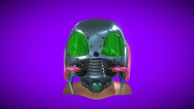alieno cyborg casco acquistare royalty gratuito 3d modello eccemania 608b54a 3d print model - Mito3D