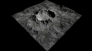 extraterrestre planeta Luna cráter sci fi fantasía paisaje comprar realeza gratis 3d modelo alexantropov1986 a4210ce 3d print model - Mito3D