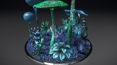 extraterrestre plantes vol1 acheter royalties libre 3d modèle davis3d 1a98eb0 3d print model - Mito3D