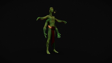 extraterrestre homme tribu 3d modèle gunshoota345 30df52c 3d print model - Mito3D