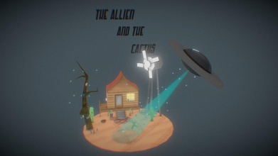 Aliens Kakteen Finale größer Szene download frei 3d Modell elliotta 264f615 3d print model - Mito3D