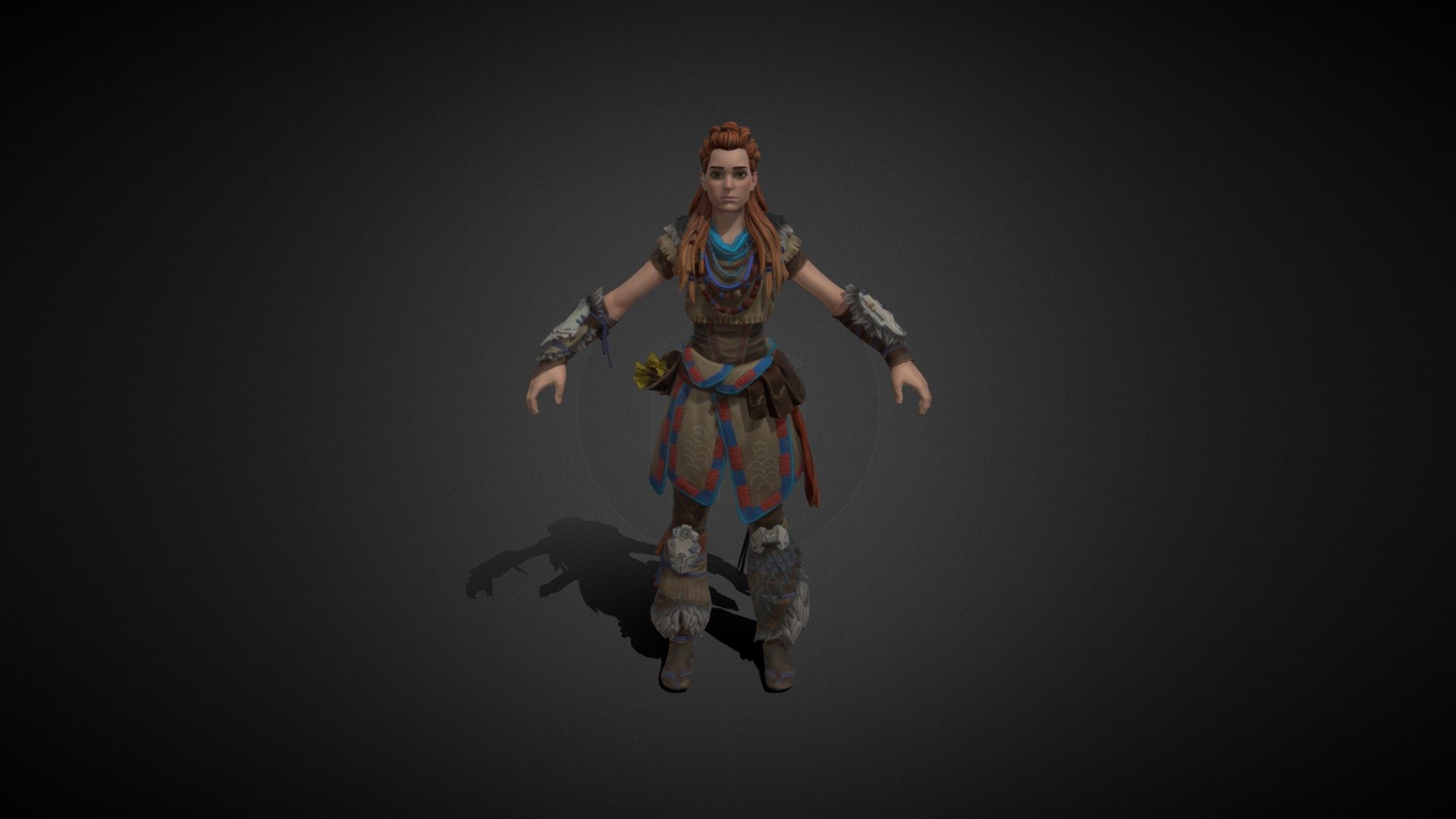 aloy - fortnite download free 3d model yxboireal yeboireal 96b484d 3D print model - Mito3D
