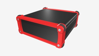 aluminio extrusión recinto Exp negro rojo 3d modelo takachitec5 1154efd 3d print model - Mito3D