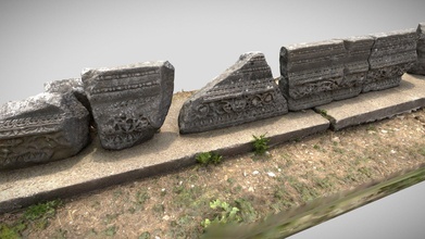 ancient greek ruins philippi - 3d model dimitrios vogiatzis dvogiatzis 97e0aae 3d print model - Mito3D