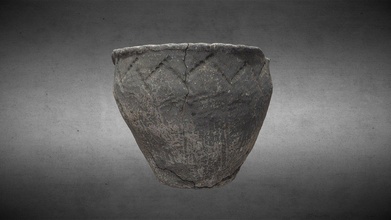 ancient pottery 1 - download free 3d model sergey zubov archeolabsu arhlabsu f1427bb 3d print model - Mito3D