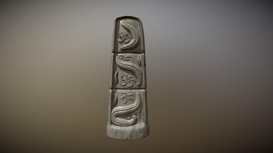ancient stone sculpture - 3d model xideaa 3dc9176 3d print model - Mito3D