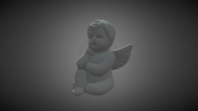 angel cherub 2 - buy royalty free 3d model fenrir fenrirgrey 86d5a31 3d print model - Mito3D