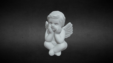 angel cherub 3 - buy royalty free 3d model fenrir fenrirgrey 32c71a6 3d print model - Mito3D