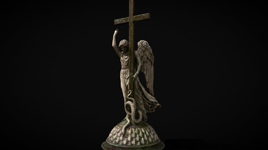 ángel estatua comprar realeza gratis 3d modelo matsuri 7df0112 3d print model - Mito3D